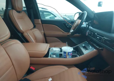 2025 Lincoln Aviator Black Label из США, поврежденный, VIN 5LM5J9XCXSGL01577